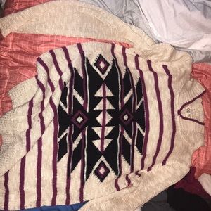 Youth long sleeve hooded sweater